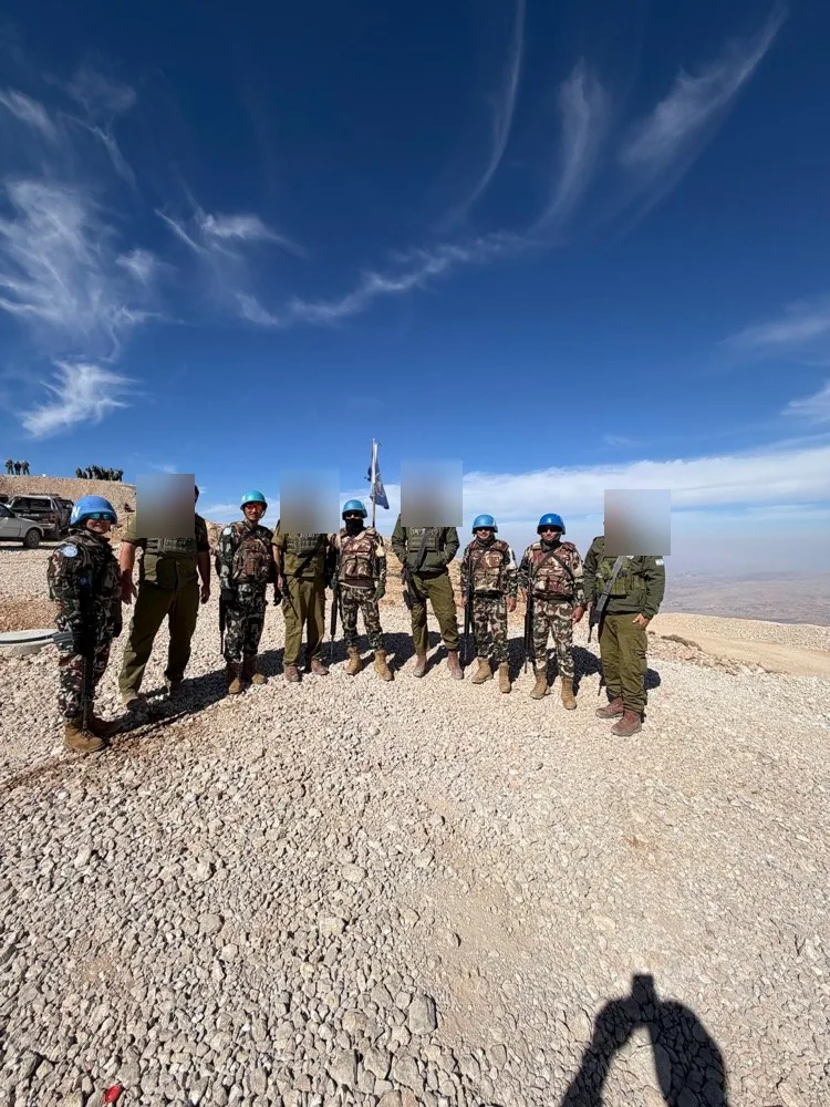 חברי יחידת הר ציון 0710 בשטח